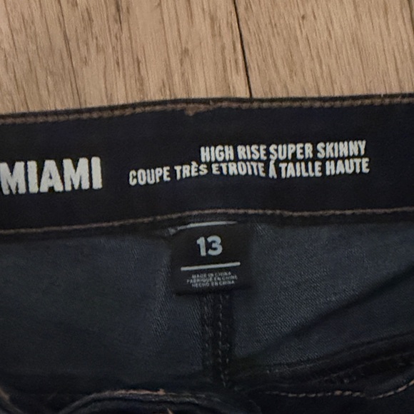 Miami High Rise Super Skinny Jeans - dark denim - Picture 2 of 3